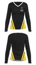 Sycamore wrestling team 53220938 Women's Long Sleeve V-neck Shirt - 24