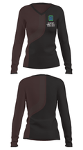 Beaufort County Fleet Management 32017471 Women's Long Sleeve V-neck Shirt - 32