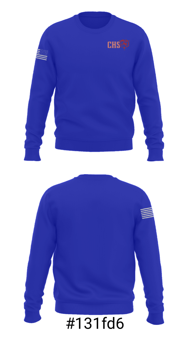 Crew Neck Sweatshirt, Coolidge High School Wrestling, Wrestling, Teamtime, Team time, sublimation, custom sports apparel, team uniforms, spirit wear, spiritwear, sports uniforms, custom shirts, team store, custom team store, fundraiser sports, apparel fundraiser