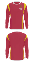 Ithaca High School Bowling 85996833 Long Sleeve Performance Shirt - 33