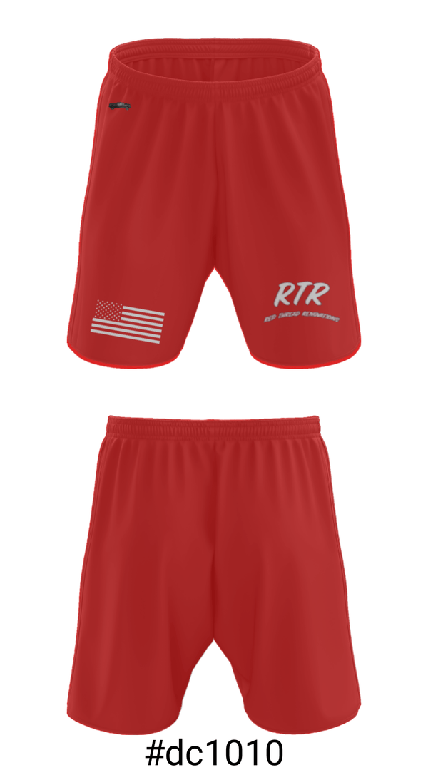 Athletic Shorts With Pockets, Red Thread Renovations, , Teamtime, Team time, sublimation, custom sports apparel, team uniforms, spirit wear, spiritwear, sports uniforms, custom shirts, team store, custom team store, fundraiser sports, apparel fundraiser