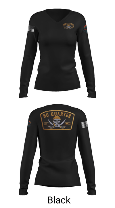 BARNETT'S 90373195 Women's Long Sleeve V-neck Shirt - 23