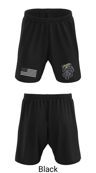 Athletic Shorts With Pockets, Sumner-Fredericksburg High School Basketball, Women's Basketball, Teamtime, Team time, sublimation, custom sports apparel, team uniforms, spirit wear, spiritwear, sports uniforms, custom shirts, team store, custom team store, fundraiser sports, apparel fundraiser