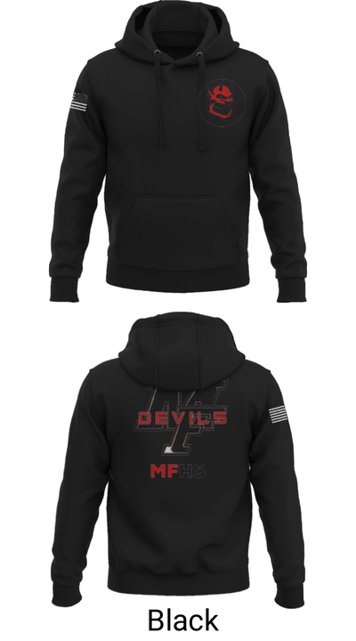 Marion Franklin lady Red Devils 63325407 Hoodie - 10