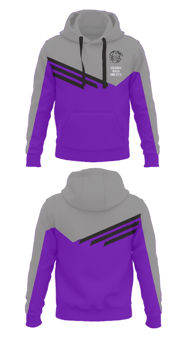 Hoodie, Shadow Hills Knights, Men's Basketball, Teamtime, Team time, sublimation, custom sports apparel, team uniforms, spirit wear, spiritwear, sports uniforms, custom shirts, team store, custom team store, fundraiser sports, apparel fundraiser