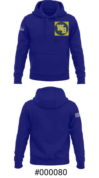 Hoodie, West Babylon Junior High School Wrestling, Wrestling, Teamtime, Team time, sublimation, custom sports apparel, team uniforms, spirit wear, spiritwear, sports uniforms, custom shirts, team store, custom team store, fundraiser sports, apparel fundraiser