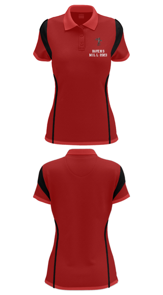 Women's Short Sleeve Performance Polo, Ravens mill 2023, , Teamtime, Team time, sublimation, custom sports apparel, team uniforms, spirit wear, spiritwear, sports uniforms, custom shirts, team store, custom team store, fundraiser sports, apparel fundraiser
