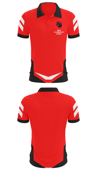 Short Sleeve Performance Polo, Moya Elementary School, Spirit Store, Teamtime, Team time, sublimation, custom sports apparel, team uniforms, spirit wear, spiritwear, sports uniforms, custom shirts, team store, custom team store, fundraiser sports, apparel fundraiser