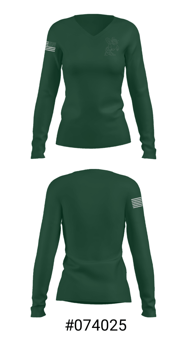 Women's Long Sleeve Vneck Shirt, Malvern High School Basketball, Women's Basketball, Teamtime, Team time, sublimation, custom sports apparel, team uniforms, spirit wear, spiritwear, sports uniforms, custom shirts, team store, custom team store, fundraiser sports, apparel fundraiser