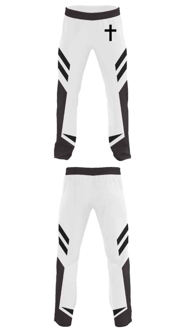 Sweatpants, Believers, Men's Basketball, Teamtime, Team time, sublimation, custom sports apparel, team uniforms, spirit wear, spiritwear, sports uniforms, custom shirts, team store, custom team store, fundraiser sports, apparel fundraiser