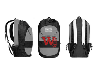 Gear Bag, Weehawken High School Basketball, Men's Basketball, Teamtime, Team time, sublimation, custom sports apparel, team uniforms, spirit wear, spiritwear, sports uniforms, custom shirts, team store, custom team store, fundraiser sports, apparel fundraiser