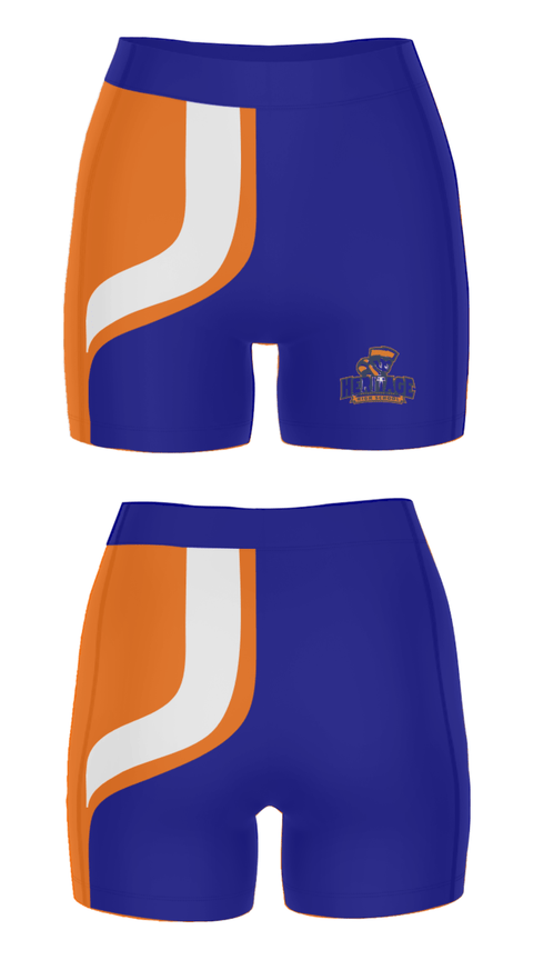 Women's Compression Shorts, Heritage High School Basketball, Women's Basketball, Teamtime, Team time, sublimation, custom sports apparel, team uniforms, spirit wear, spiritwear, sports uniforms, custom shirts, team store, custom team store, fundraiser sports, apparel fundraiser
