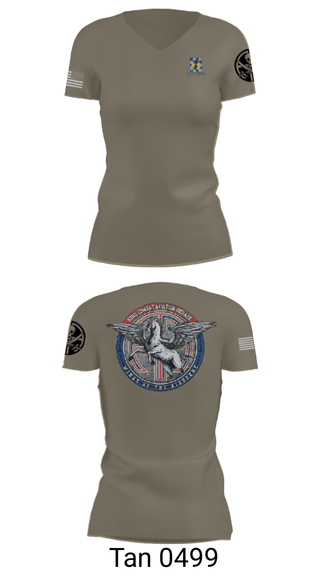 Women's Short Sleeve Vneck Shirt, , Army, Teamtime, Team time, sublimation, custom sports apparel, team uniforms, spirit wear, spiritwear, sports uniforms, custom shirts, team store, custom team store, fundraiser sports, apparel fundraiser