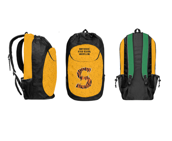 Gear Bag, Southside High School Wrestling, Wrestling, Teamtime, Team time, sublimation, custom sports apparel, team uniforms, spirit wear, spiritwear, sports uniforms, custom shirts, team store, custom team store, fundraiser sports, apparel fundraiser