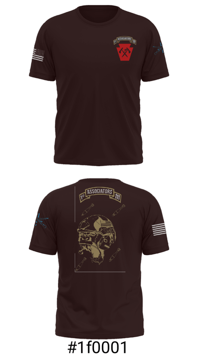 1-111th IN BN 38506759 Short Sleeve Performance Shirt - 6