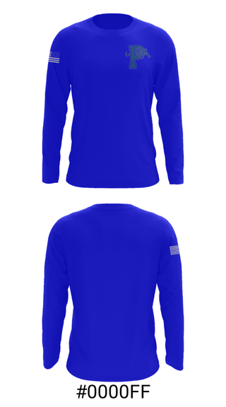 Long Sleeve Performance Shirt, Pitkin High School Basketball, Men's Basketball, Teamtime, Team time, sublimation, custom sports apparel, team uniforms, spirit wear, spiritwear, sports uniforms, custom shirts, team store, custom team store, fundraiser sports, apparel fundraiser