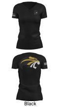 Brenau University Swimming 6702282 Women's Short Sleeve V-neck Shirt - 14