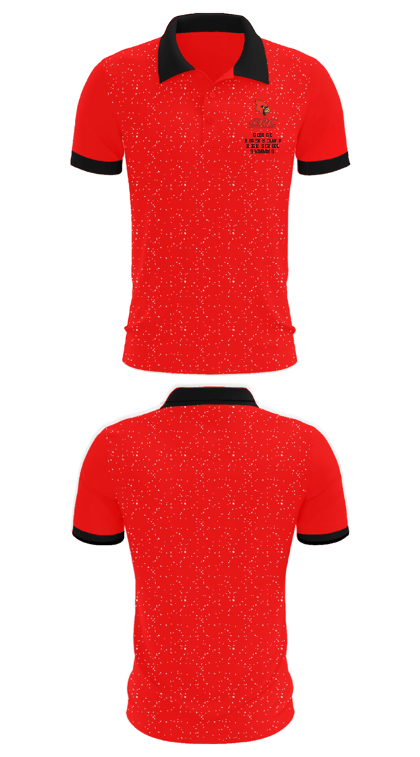 Short Sleeve Performance Polo, George Rogers Clark High School Swimming, Swimming, Teamtime, Team time, sublimation, custom sports apparel, team uniforms, spirit wear, spiritwear, sports uniforms, custom shirts, team store, custom team store, fundraiser sports, apparel fundraiser