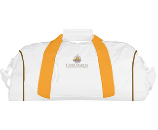 Duffle Bag, Cape Charles Christian School, Spirit Store, Teamtime, Team time, sublimation, custom sports apparel, team uniforms, spirit wear, spiritwear, sports uniforms, custom shirts, team store, custom team store, fundraiser sports, apparel fundraiser