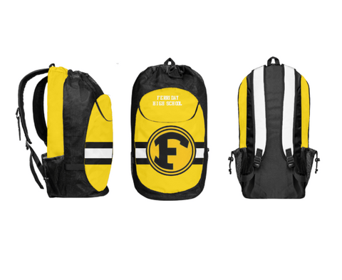 Gear Bag, Ferriday High School, Spirit Store, Teamtime, Team time, sublimation, custom sports apparel, team uniforms, spirit wear, spiritwear, sports uniforms, custom shirts, team store, custom team store, fundraiser sports, apparel fundraiser
