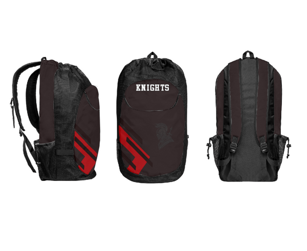 Gear Bag, Knights, Wrestling, Teamtime, Team time, sublimation, custom sports apparel, team uniforms, spirit wear, spiritwear, sports uniforms, custom shirts, team store, custom team store, fundraiser sports, apparel fundraiser