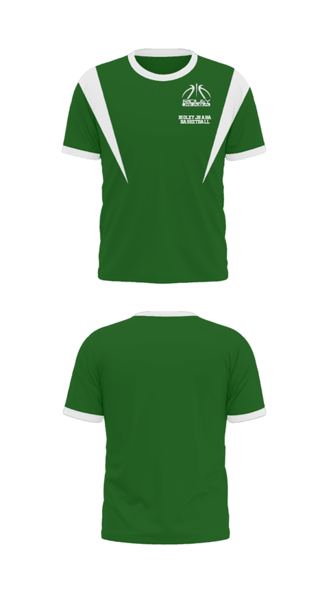 Short Sleeve Performance Shirt, Ridley Jr Aba Basketball, Men's Basketball, Teamtime, Team time, sublimation, custom sports apparel, team uniforms, spirit wear, spiritwear, sports uniforms, custom shirts, team store, custom team store, fundraiser sports, apparel fundraiser