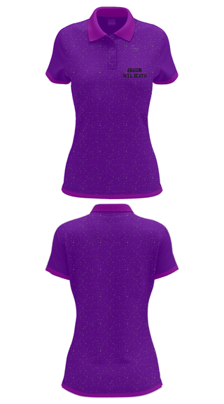 Women's Short Sleeve Performance Polo, Aragon wildcats, Football, Teamtime, Team time, sublimation, custom sports apparel, team uniforms, spirit wear, spiritwear, sports uniforms, custom shirts, team store, custom team store, fundraiser sports, apparel fundraiser