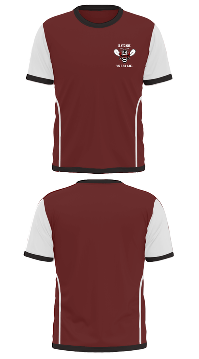 Bayonne High School Wrestling 48956156 Short Sleeve Performance Shirt - 24