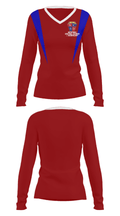 Keystone Central Career & Technology 2629020 Women's Long Sleeve V-neck Shirt - 29