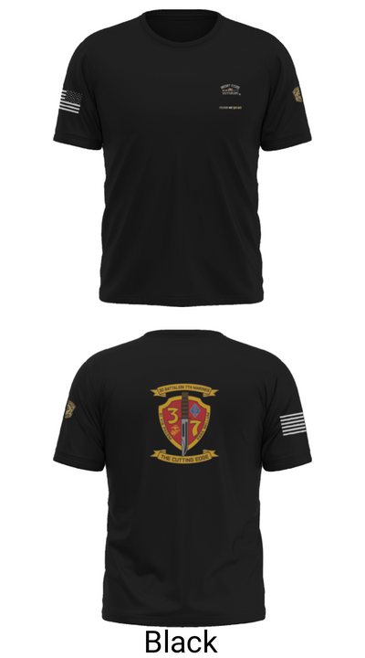 3rd. Battalion 7th. Marines 15768807 Short Sleeve Performance Shirt - 22
