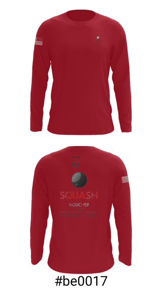 Long Sleeve Performance Shirt, Cambridge Squash, Tennis, Teamtime, Team time, sublimation, custom sports apparel, team uniforms, spirit wear, spiritwear, sports uniforms, custom shirts, team store, custom team store, fundraiser sports, apparel fundraiser
