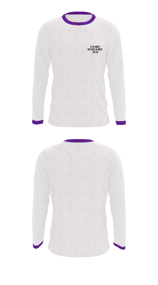 Long Sleeve Performance Shirt, Termite Desu, , Teamtime, Team time, sublimation, custom sports apparel, team uniforms, spirit wear, spiritwear, sports uniforms, custom shirts, team store, custom team store, fundraiser sports, apparel fundraiser