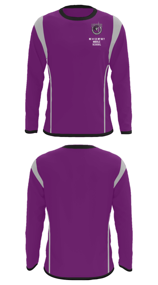 Long Sleeve Performance Shirt, New Century Middle School, Spirit Store, Teamtime, Team time, sublimation, custom sports apparel, team uniforms, spirit wear, spiritwear, sports uniforms, custom shirts, team store, custom team store, fundraiser sports, apparel fundraiser