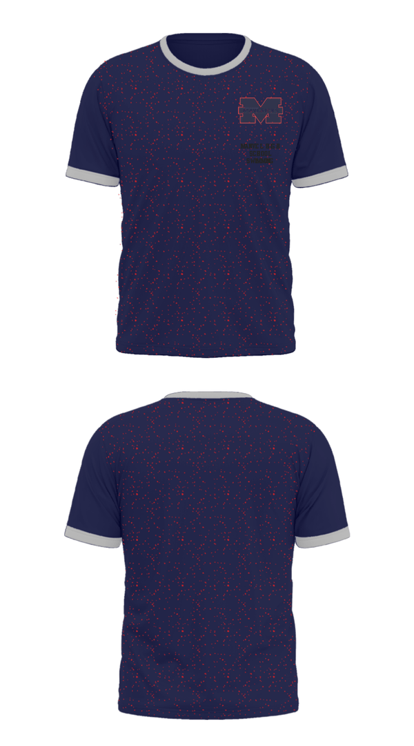 Short Sleeve Performance Shirt, Manvel High School Swimming, Swimming, Teamtime, Team time, sublimation, custom sports apparel, team uniforms, spirit wear, spiritwear, sports uniforms, custom shirts, team store, custom team store, fundraiser sports, apparel fundraiser
