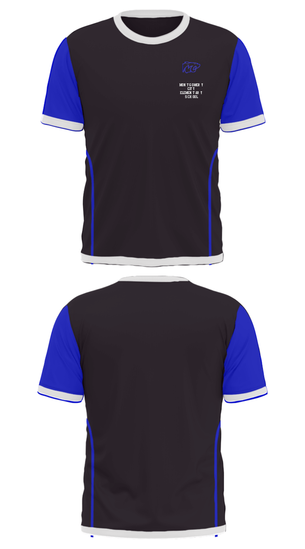 Short Sleeve Performance Shirt, Montgomery City Elementary School, Spirit Store, Teamtime, Team time, sublimation, custom sports apparel, team uniforms, spirit wear, spiritwear, sports uniforms, custom shirts, team store, custom team store, fundraiser sports, apparel fundraiser