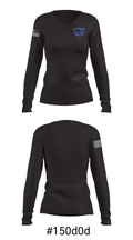 Charlie West 76033873 Women's Long Sleeve V-neck Shirt - 7
