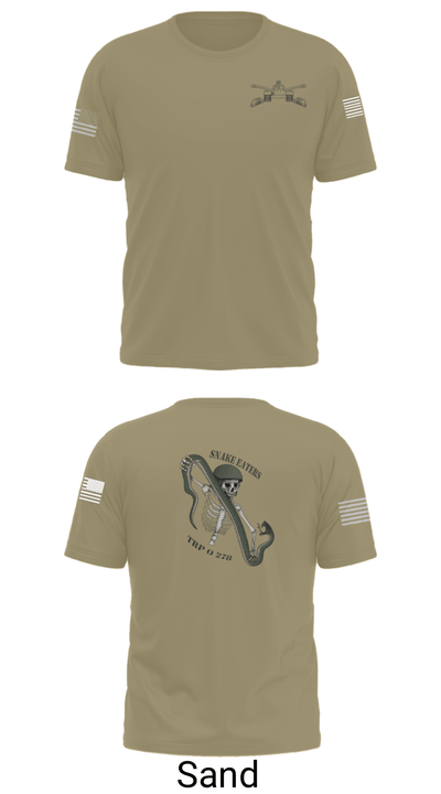 Q Troop 4/278th 47138510 Old School Cotton Feel Shirt - 90