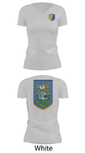 MIO Ausable schools 95382498 Women's Short Sleeve V-neck Shirt - 7