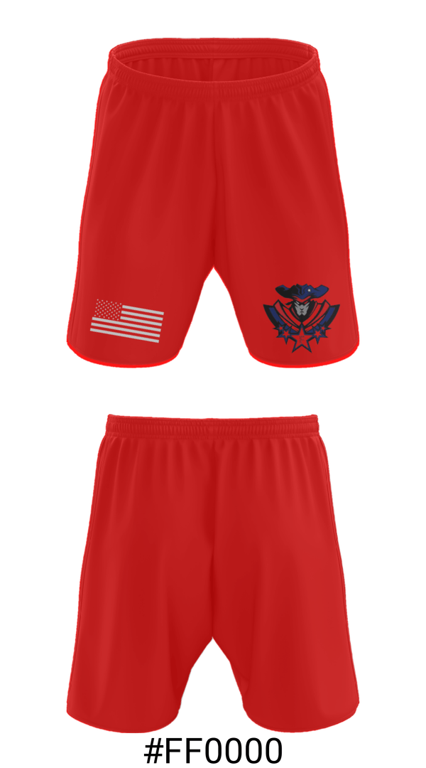 Athletic Shorts With Pockets, Freedom Middle School Basketball, Men's Basketball, Teamtime, Team time, sublimation, custom sports apparel, team uniforms, spirit wear, spiritwear, sports uniforms, custom shirts, team store, custom team store, fundraiser sports, apparel fundraiser