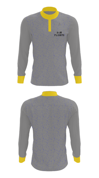 Quarter Zip Jacket, A&M FLIGHTS, , Teamtime, Team time, sublimation, custom sports apparel, team uniforms, spirit wear, spiritwear, sports uniforms, custom shirts, team store, custom team store, fundraiser sports, apparel fundraiser