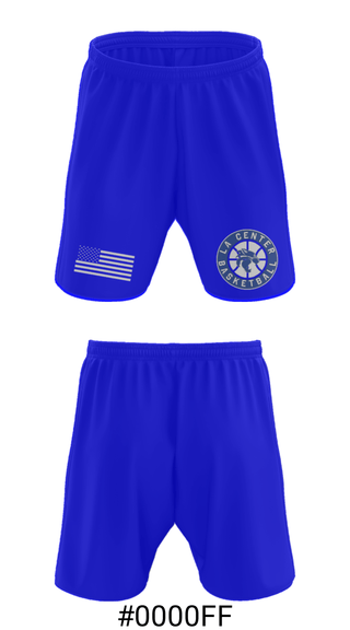 Athletic Shorts With Pockets, La Center High School Basketball, Women's Basketball, Teamtime, Team time, sublimation, custom sports apparel, team uniforms, spirit wear, spiritwear, sports uniforms, custom shirts, team store, custom team store, fundraiser sports, apparel fundraiser