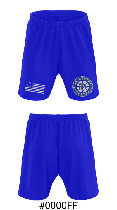 La Center High School Basketball 23484794 Athletic Shorts With Pockets - 15