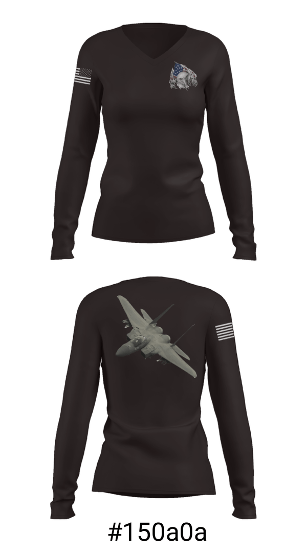 Women's Long Sleeve Vneck Shirt, , , Teamtime, Team time, sublimation, custom sports apparel, team uniforms, spirit wear, spiritwear, sports uniforms, custom shirts, team store, custom team store, fundraiser sports, apparel fundraiser