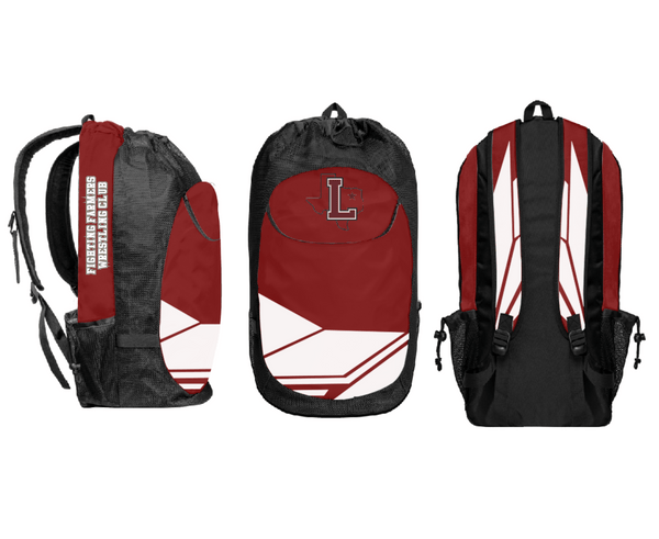 Gear Bag, Fighting Farmers Wrestling Club, Wrestling, Teamtime, Team time, sublimation, custom sports apparel, team uniforms, spirit wear, spiritwear, sports uniforms, custom shirts, team store, custom team store, fundraiser sports, apparel fundraiser