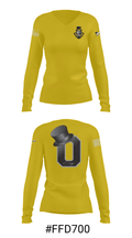 Oyler High School 95856715 Women's Long Sleeve V-neck Shirt - 20