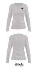 Believers 63492345 Women's Long Sleeve V-neck Shirt - 20