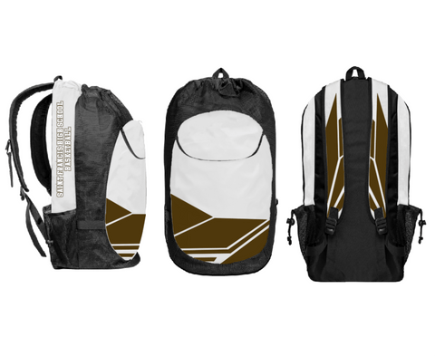 Gear Bag, Saint Francis High School Basketball, Men's Basketball, Teamtime, Team time, sublimation, custom sports apparel, team uniforms, spirit wear, spiritwear, sports uniforms, custom shirts, team store, custom team store, fundraiser sports, apparel fundraiser