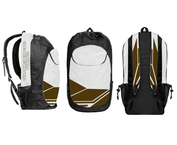 Gear Bag, Saint Francis High School Basketball, Men's Basketball, Teamtime, Team time, sublimation, custom sports apparel, team uniforms, spirit wear, spiritwear, sports uniforms, custom shirts, team store, custom team store, fundraiser sports, apparel fundraiser