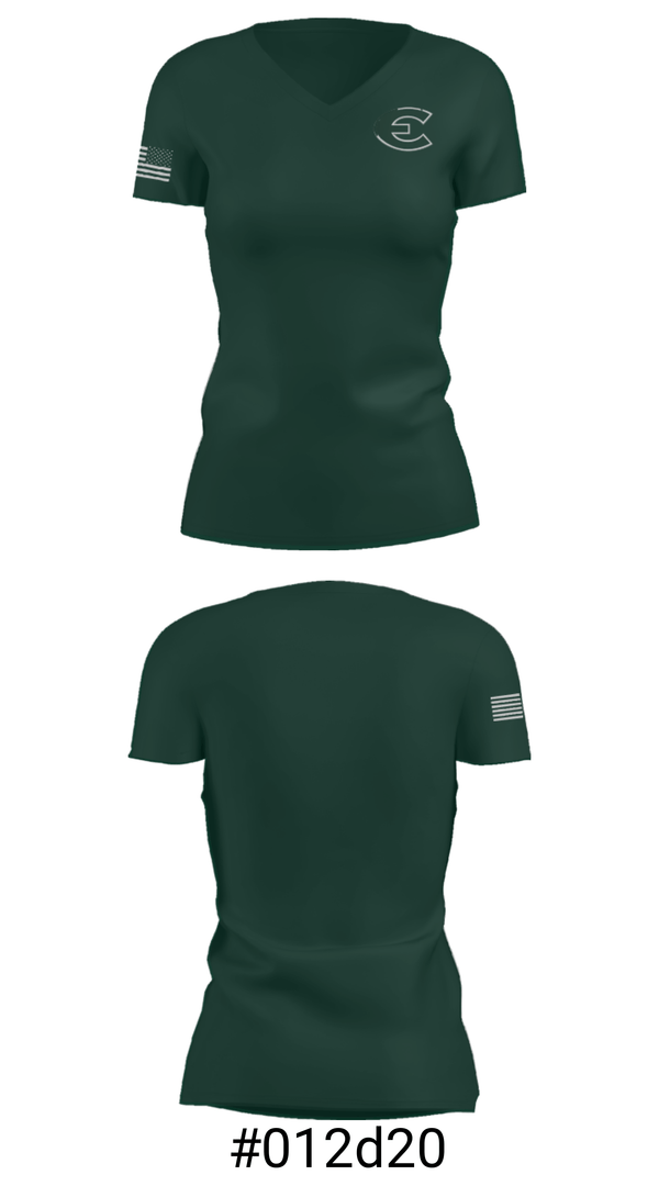 Women's Short Sleeve Vneck Shirt, Evergreen High School Wrestling, Wrestling, Teamtime, Team time, sublimation, custom sports apparel, team uniforms, spirit wear, spiritwear, sports uniforms, custom shirts, team store, custom team store, fundraiser sports, apparel fundraiser