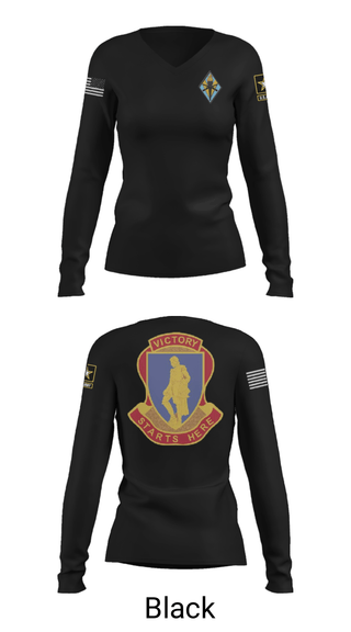 Women's Long Sleeve Vneck Shirt, Fort Jackson, Army, Teamtime, Team time, sublimation, custom sports apparel, team uniforms, spirit wear, spiritwear, sports uniforms, custom shirts, team store, custom team store, fundraiser sports, apparel fundraiser